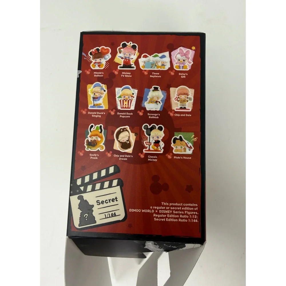 POP MART DIMOO WORLD x DISNEY Scrooge Bath‎ Toy Figure WITH BOX